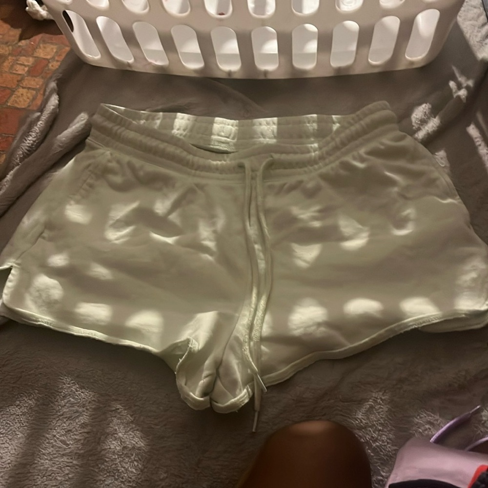Lime green shorts